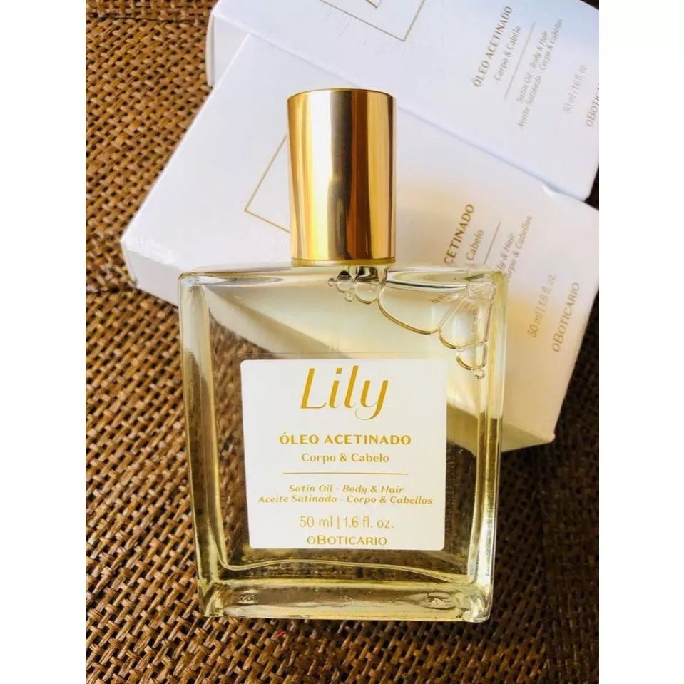 Huile nourrissante cheveux et corps Lily