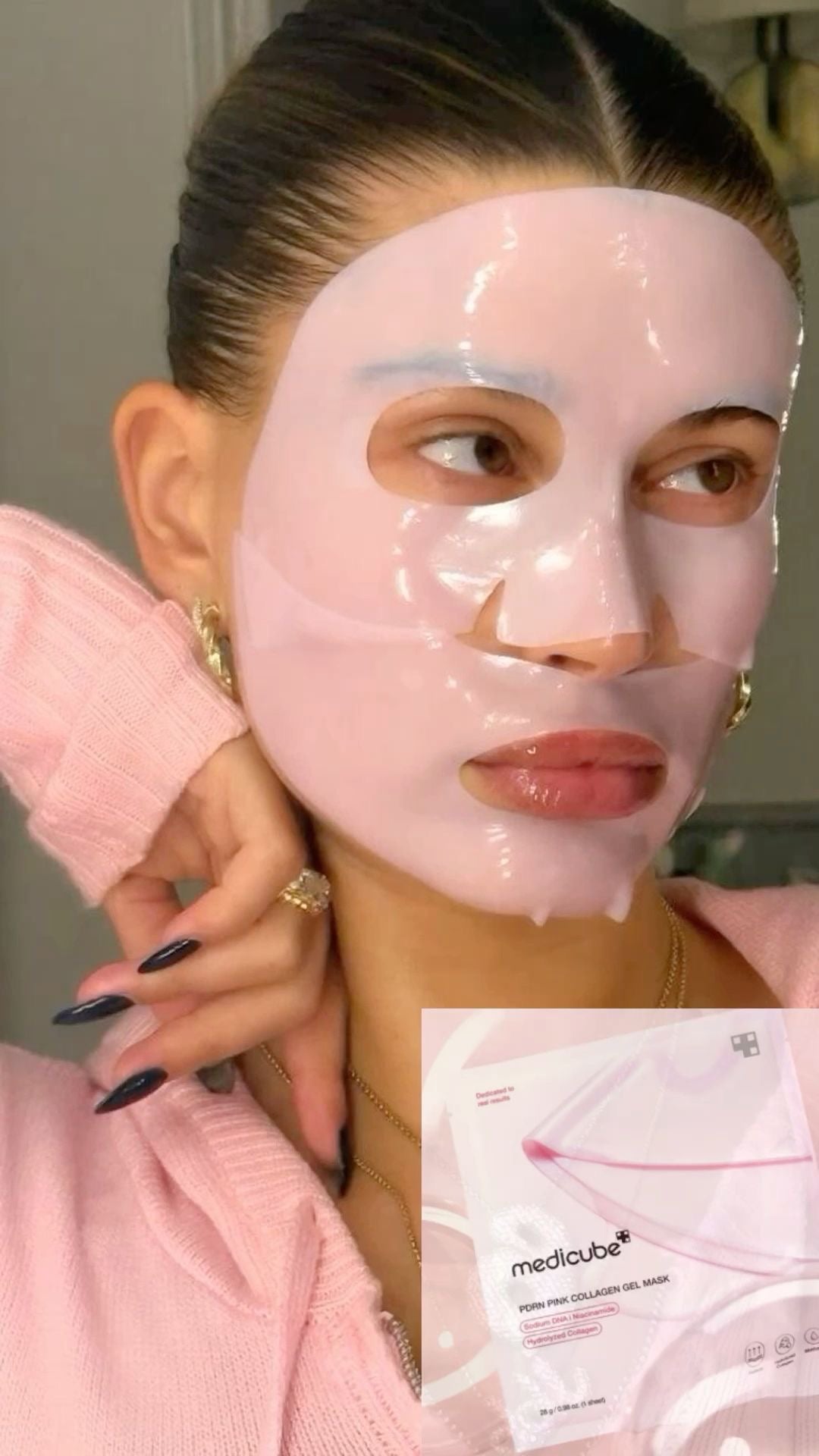 Masque Medicube collagène PDRN en gel