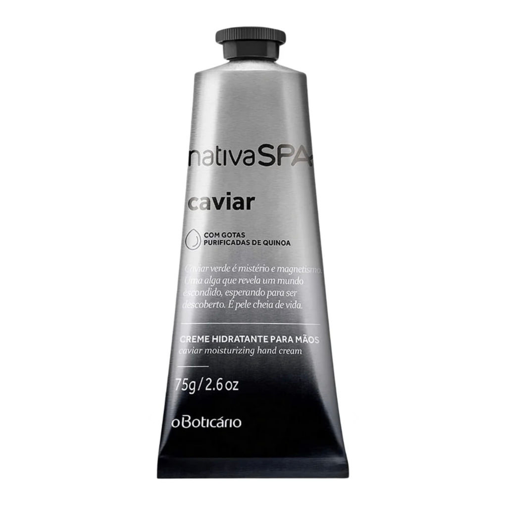 Soin des mains au caviar