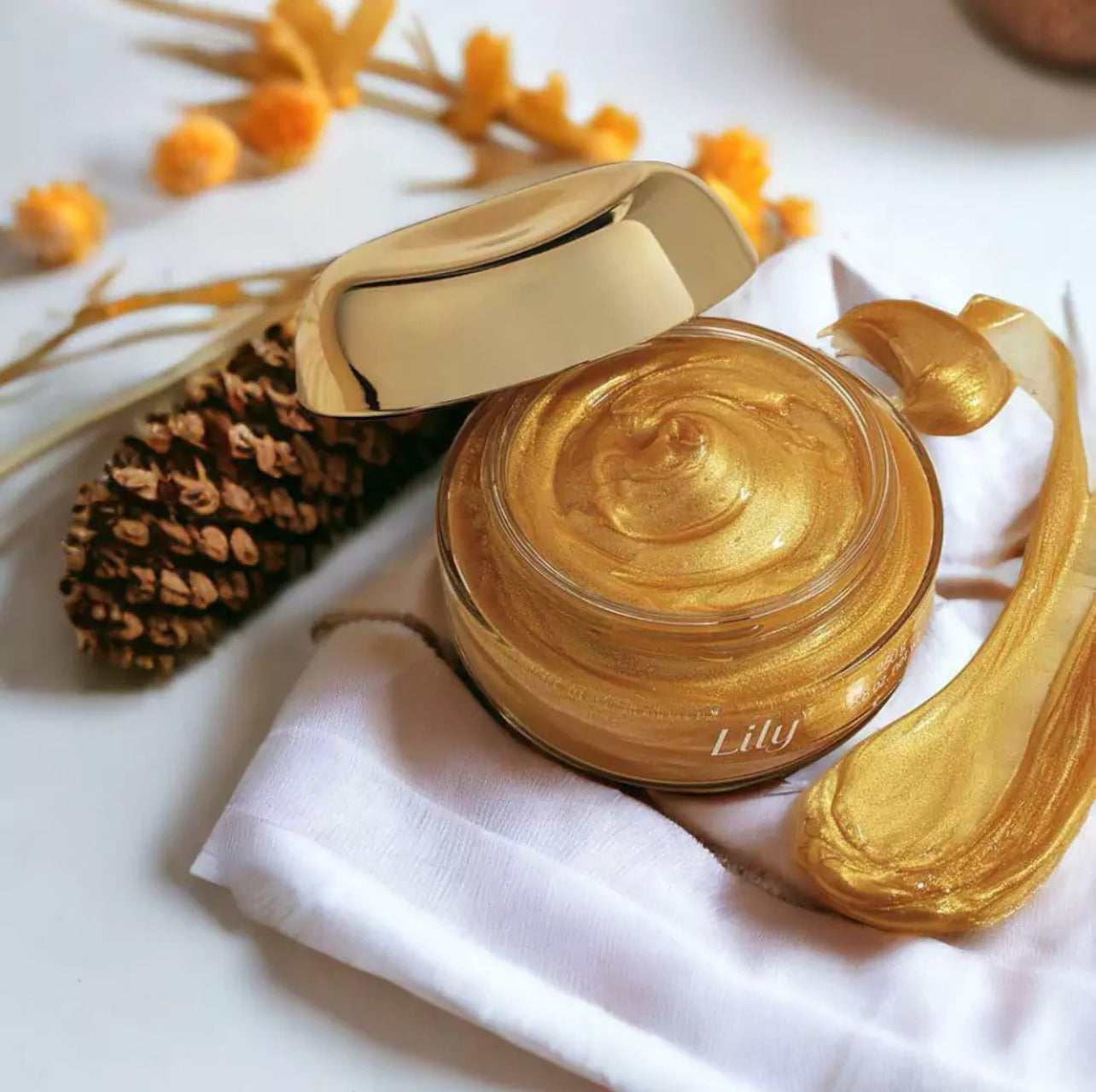 Gel illuminateur et hydratant corporel