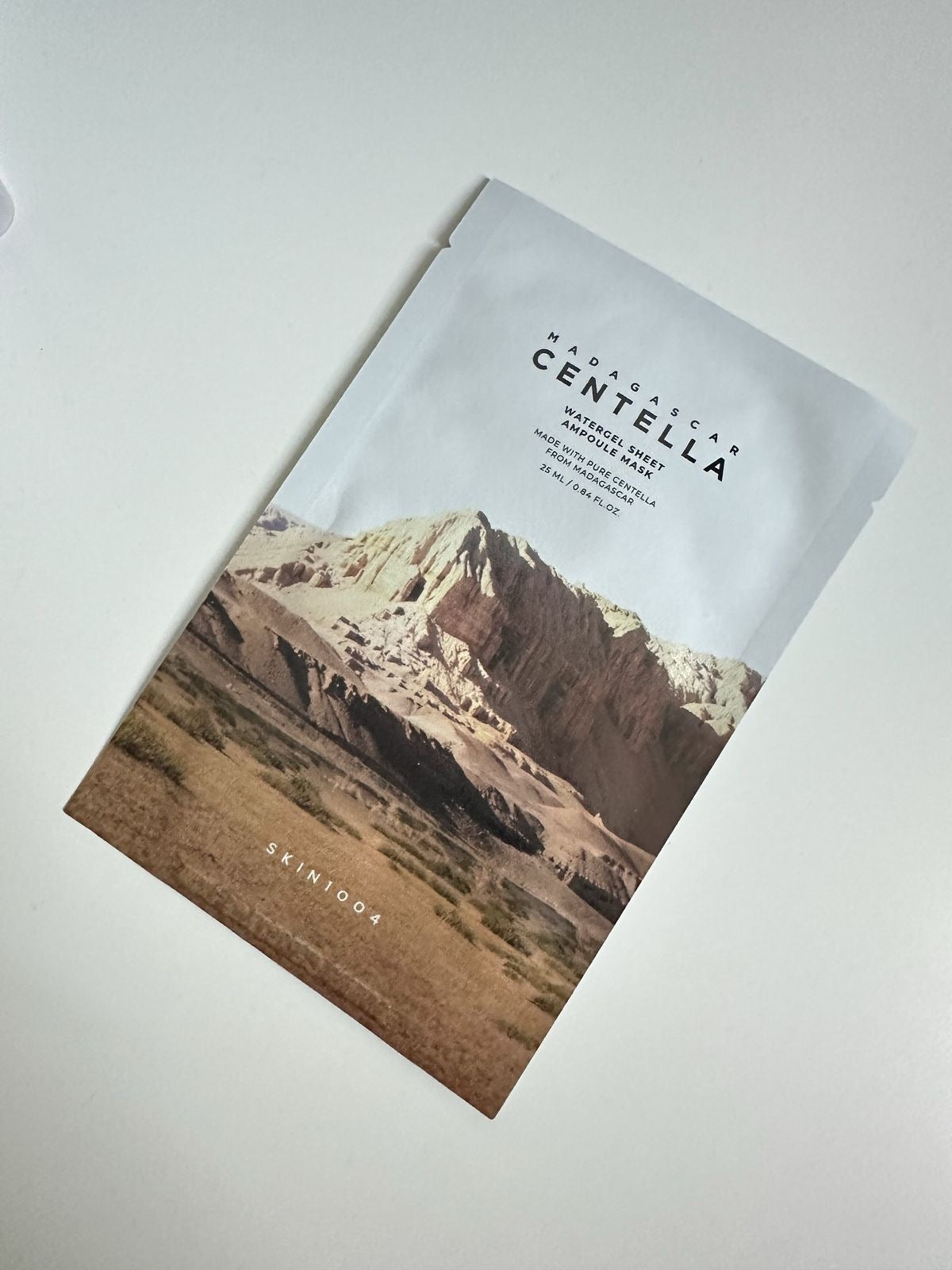 Madagascar Centella Watergel Sheet Ampoule Mask